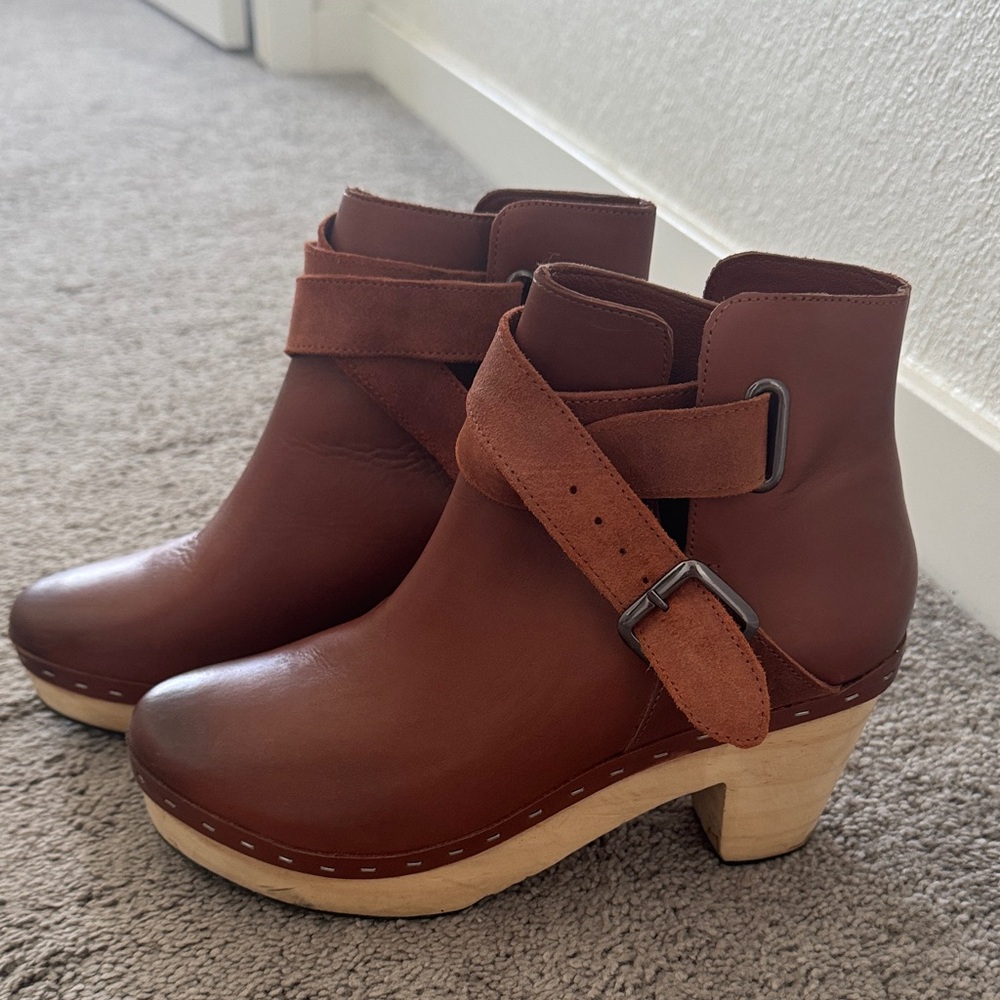 Free People Bungalow Clog Bootie